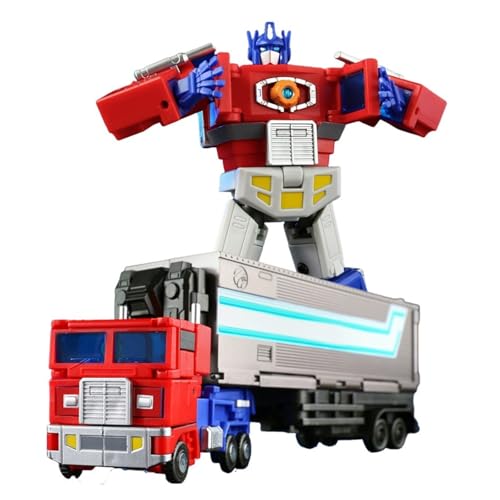 CHULXIA Deformations-Actionfigur LKW Van Roboter Auto Spielzeug for Jungen und Mädchen Desktop-Ornamente Feiertags- und Geburtstagsgeschenke(Blue) von CHULXIA