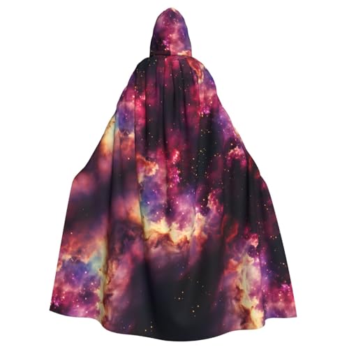 CHUNMINW Kapuzenumhang mit Galaxie-Weltraum-Aufdruck, Halloween-Umhang, lustiger Bademantel für Erwachsene, Cosplay, Hexe, Wikinger-Kostüm CHUNMINW Kapuzenumhang mit Galaxie-Weltraum-Aufdruck, Halloween-Umhang, lustiger Bademantel für Erwachsene, Cosplay, Hexe, Wikinger-Kostüm von CHUNMINW