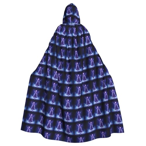 CHUNMINW Umhang mit Kapuze, violetter Baumdruck, Halloween-Umhang, lustiger Bademantel für Erwachsene, Cosplay, Hexe, Wikinger, Kostüm CHUNMINW Umhang mit Kapuze, violetter Baumdruck, Halloween-Umhang, lustiger Bademantel für Erwachsene, Cosplay, Hexe, Wikinger, Kostüm von CHUNMINW