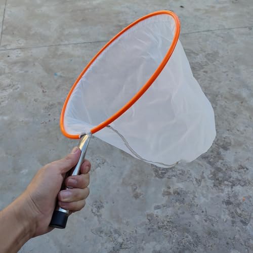 Planktonnetz 30 100 150 250 300 500 Maschen Nylon-Probenahmenetz, Tragbare Plankton-Sammelnetze Für Phytoplankton/Kleintiere/Protozoen(300 mesh) von CHZFFD