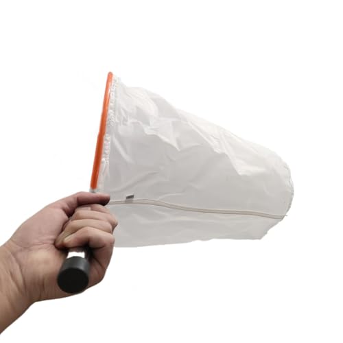 Planktonnetz Experimentelles Planktonnetz – 30 120 200 400 500 Maschen, Nylon-Phytoplankton-Sammelnetze, Sammelfläschchen, Verdicktes Nylon-Probenahmenetz(300 mesh) von CHZFFD