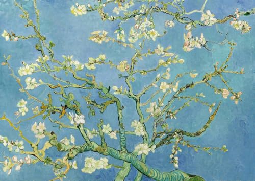 1000 Teile Puzzles Für Erwachsene-Almond Blossoms Puzzle Für Erwachsene 1000 Teile Vincent Van Gogh Galerie Puzzles Puzzle Berühmte Malerei von CHengQiSM
