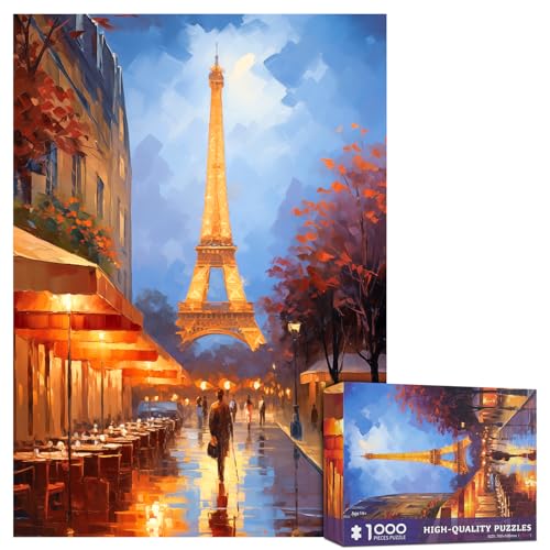 1000 Teile Puzzles für Erwachsene-Das Paris Tower Puzzle Puzzle 1000 Teile Eiffelturm Puzzles für Erwachsene 1000 Teile Paris Nachtansicht Ölgemälde Puzzle 1000 Teile für Erwachsene 1000 Teile Puzzles für Erwachsene-Das Paris Tower Puzzle Puzzle 1000 Teile Eiffelturm Puzzles für Erwachsene 1000 Teile Paris Nachtansicht Ölgemälde Puzzle 1000 Teile für Erwachsene von CHengQiSM