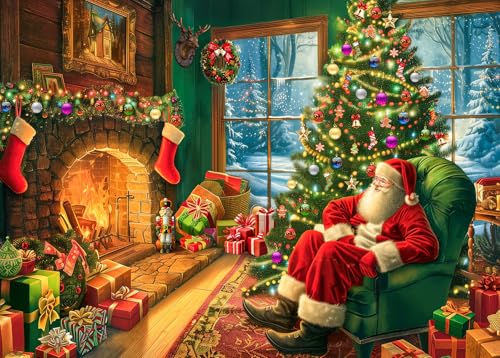 Weihnachten Puzzle 1000 Teile-Weihnachtsmann Weihnachtspuzzle Erwachsene 1000 Teile Puzzles Weihnachten Puzzles 1000 Teile für Erwachsene Festival Puzzle Senior Puzzel Weihnachten Puzzle 1000 Teile-Weihnachtsmann Weihnachtspuzzle Erwachsene 1000 Teile Puzzles Weihnachten Puzzles 1000 Teile für Erwachsene Festival Puzzle Senior Puzzel von CHengQiSM