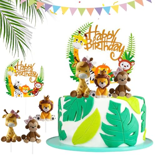 Tiere Kuchen Dekoration,4 Stück Tiere Geburtstag Tortendeko,CHmiss 1. Geburtstag Junge Tortendeko,Wald Safari Thema Cake Deko,Tortenstecker Tiere,Für Kinder Geburtstagsdeko Tiere Kuchen Dekoration,4 Stück Tiere Geburtstag Tortendeko,CHmiss 1. Geburtstag Junge Tortendeko,Wald Safari Thema Cake Deko,Tortenstecker Tiere,Für Kinder Geburtstagsdeko von CHmiss