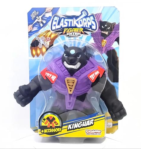 CICABOOM Elastikorps Fighters 16 cm – Kinguar, Violett und Schwarz CICABOOM Elastikorps Fighters 16 cm – Kinguar, Violett und Schwarz von CICABOOM