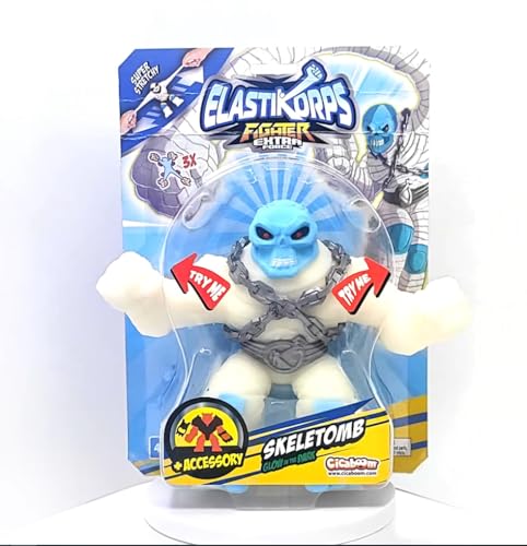 CICABOOM Elastikorps Fighters 16 cm – Skeletomb, weiß und blau, phosphoreszierend CICABOOM Elastikorps Fighters 16 cm – Skeletomb, weiß und blau, phosphoreszierend von CICABOOM