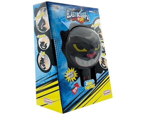 CICABOOM - Elastikorps HeroPOP Maxy Size (16 cm) - Elastisches Stretch-Spielzeug - Geschenkidee für Kinder (Maxy Dark Panther) von CICABOOM