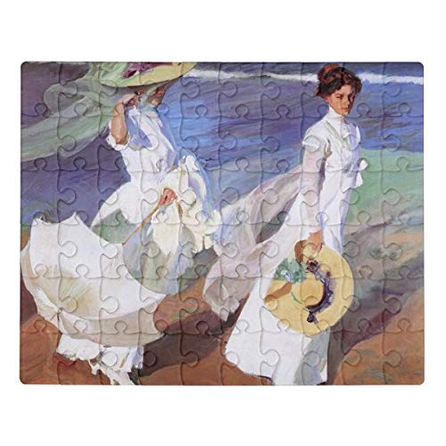 CICIDI Joaquin Sorolla Women Walking on Beach Fine Art Jigsaw Puzzle 1000 Pieces for Adults, Entertainment DIY Toys for Creative Gift Home Decor CICIDI Joaquin Sorolla Women Walking on Beach Fine Art Jigsaw Puzzle 1000 Pieces for Adults, Entertainment DIY Toys for Creative Gift Home Decor von CICIDI