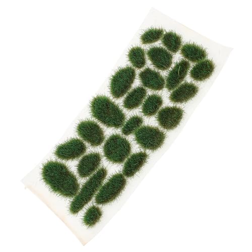 Landschaftsmodell Miniatur-grasbüschel Simuliertes Gras Vegetation Für Modelleisenbahn Büschel Zur Dekoration von CIMAXIC
