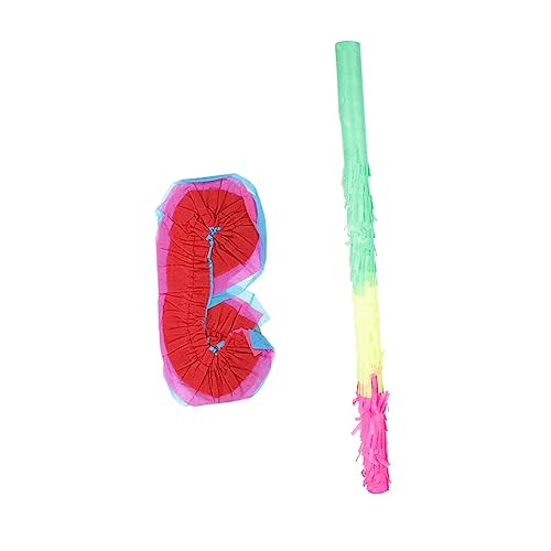 CIMAXIC 1 Satz Pinata Requisiten Schläger Maske Ballettröckchen Geburtstag Pinata-stick Und Bunter Piñata-stick Mehrfarbiger Piñata-stick Papier Colorful CIMAXIC 1 Satz Pinata Requisiten Schläger Maske Ballettröckchen Geburtstag Pinata-stick Und Bunter Piñata-stick Mehrfarbiger Piñata-stick Papier Colorful von CIMAXIC