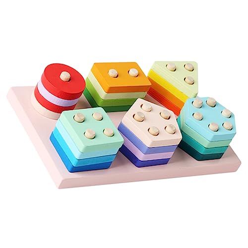CIMAXIC 1 Satz Säulenset Passend Zu Bausteinen Stapelung Lehrreich Kleinkinder Puzzle Formsortierer Kleinkind-lernspiele Für 2-5-jährige Holz CIMAXIC 1 Satz Säulenset Passend Zu Bausteinen Stapelung Lehrreich Kleinkinder Puzzle Formsortierer Kleinkind-lernspiele Für 2-5-jährige Holz von CIMAXIC