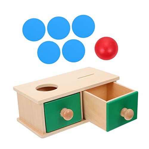 CIMAXIC 1 Satz Schublade Ziel Box sensorisches interaktive Spiele kindergeburtstags mitgebsel ab Jahren holzspielsachen Holzspielzeug sinnvolles hölzern von CIMAXIC