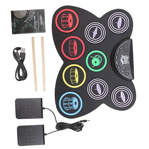 CIMAXIC 1 Satz Silikon -Percussion -Instrument trommeln elektronische schlagzeuge Musikinstrumente für Kleinkinder Kindertrommel Trommel für Holz CIMAXIC 1 Satz Silikon -Percussion -Instrument trommeln elektronische schlagzeuge Musikinstrumente für Kleinkinder Kindertrommel Trommel für Holz von CIMAXIC