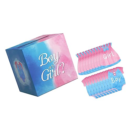 CIMAXIC 1 Set Gender Reveal Ballot Play Party Dekoration Oh Games Gästedekorationen Ankündigung Gender Reveal Wimpelkette Überraschung Für Jungen Erste Gender Party Ziel Mädchen Papier CIMAXIC 1 Set Gender Reveal Ballot Play Party Dekoration Oh Games Gästedekorationen Ankündigung Gender Reveal Wimpelkette Überraschung Für Jungen Erste Gender Party Ziel Mädchen Papier von CIMAXIC