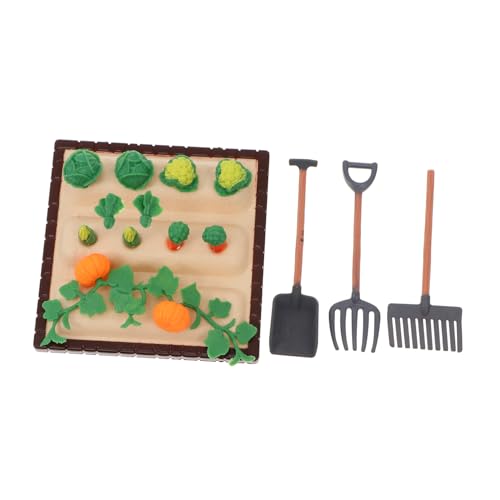 CIMAXIC 1 Set Realistisches Gemüsefeld Landschaftsmodell Farm Werkzeugmodelle Mini-Modelle CIMAXIC 1 Set Realistisches Gemüsefeld Landschaftsmodell Farm Werkzeugmodelle Mini-Modelle von CIMAXIC