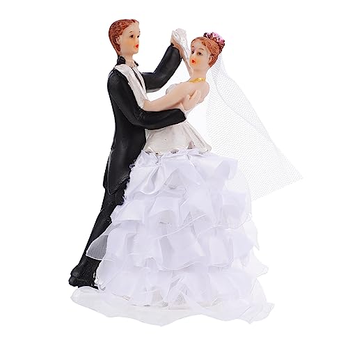 CIMAXIC 1 Stück Schmuck Für Braut Und Bräutigam Braut, Um Kuchentopper Zu Sein Hochzeit Braut Und Bräutigam-statue Braut Bräutigam Cupcake Topper Paar Figur Kuchen Gittergewebe CIMAXIC 1 Stück Schmuck Für Braut Und Bräutigam Braut, Um Kuchentopper Zu Sein Hochzeit Braut Und Bräutigam-statue Braut Bräutigam Cupcake Topper Paar Figur Kuchen Gittergewebe von CIMAXIC