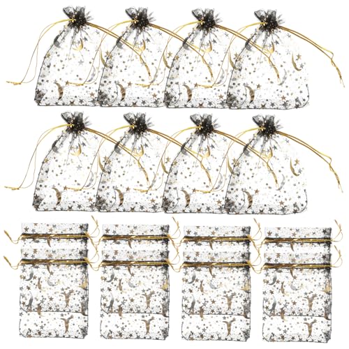 CIMAXIC 100 Stück Organza-schmucksäckchen, Kordelzug-süßigkeitstüten, Geschenktüten, Organza-partygeschenktüten CIMAXIC 100 Stück Organza-schmucksäckchen, Kordelzug-süßigkeitstüten, Geschenktüten, Organza-partygeschenktüten von CIMAXIC