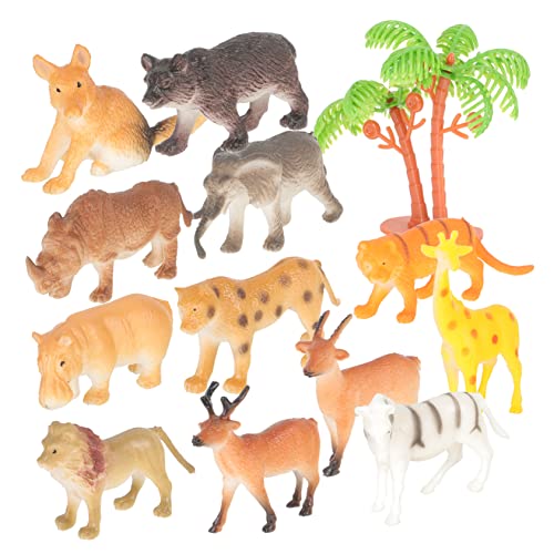 CIMAXIC 12 Stück Tiermodell Das Tier Waldtiere Figuren Tigerfiguren Tierspielzeug Waldtiere Waldlebewesen Babyparty Dschungeltiere Figuren Miniaturtiere Kunststoff CIMAXIC 12 Stück Tiermodell Das Tier Waldtiere Figuren Tigerfiguren Tierspielzeug Waldtiere Waldlebewesen Babyparty Dschungeltiere Figuren Miniaturtiere Kunststoff von CIMAXIC