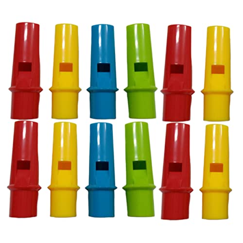 CIMAXIC 12 Stück pfeift kinderinstrumente musikinstrumente Kinderflöte Music Instruments for DIY-Musikinstrumente für Zylinder Panflöten von CIMAXIC