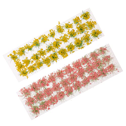 CIMAXIC 2 Bögen Selbstklebende Bunte Blumenbüschel Mikro Landschaftszubehör DIY Miniatur Blumenbüschel Kunstgras Kunstbüschel Szenendekor Sandtischgras Kunstgras Kunststoff CIMAXIC 2 Bögen Selbstklebende Bunte Blumenbüschel Mikro Landschaftszubehör DIY Miniatur Blumenbüschel Kunstgras Kunstbüschel Szenendekor Sandtischgras Kunstgras Kunststoff von CIMAXIC