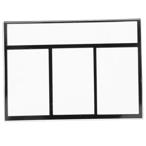 CIMAXIC 2 Stück Puppenhaus Mini-Fenster, Kleines, Acrylfenster, Miniatur-puppenhaus-möbel, Fensterrahmen, DIY-miniaturhaus-zubehör Für DIY-bastelprojekte CIMAXIC 2 Stück Puppenhaus Mini-Fenster, Kleines, Acrylfenster, Miniatur-puppenhaus-möbel, Fensterrahmen, DIY-miniaturhaus-zubehör Für DIY-bastelprojekte von CIMAXIC
