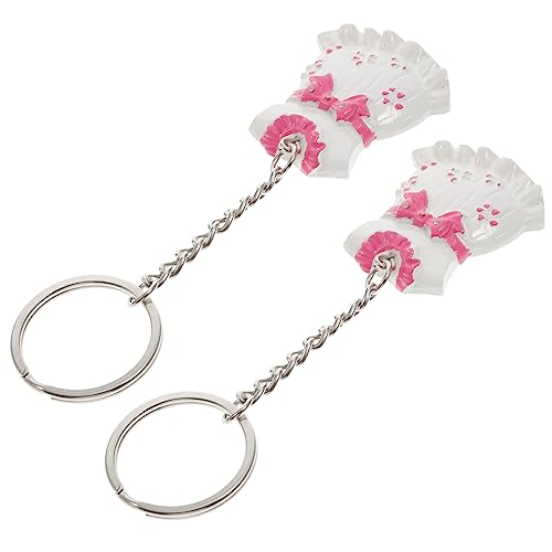 CIMAXIC 2 Stück Schlüsselanhänger Sei Hochzeit süß Ballon Braut elegant würfelunterlage keychain the girl Schlüsselbund Babyparty-Gastgeschenke für Jungen Metall Ring Rosa CIMAXIC 2 Stück Schlüsselanhänger Sei Hochzeit süß Ballon Braut elegant würfelunterlage keychain the girl Schlüsselbund Babyparty-Gastgeschenke für Jungen Metall Ring Rosa von CIMAXIC