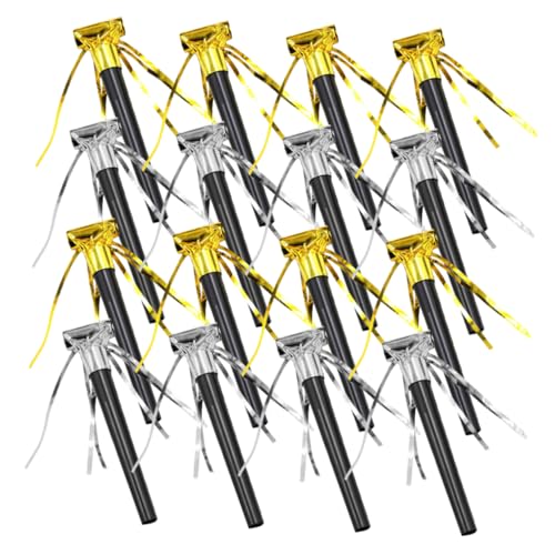 CIMAXIC Partygeschenke Für Silvester: 20 Stück Blaspfeifen Mit Fransen Für Jungen Mädchen Und Erwachsene. von CIMAXIC