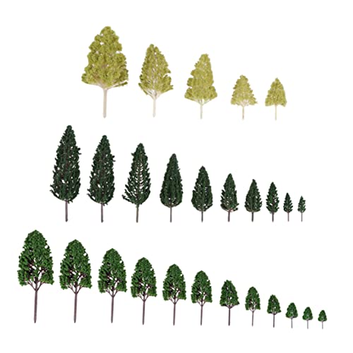 27-teiliges Modellbaum-Set Aus Kunststoff 12 Wege 10 Türme 5 Pappeln Maßstab 1:50 Für Die Dekoration Architektonischer Landschaften 27-teiliges Modellbaum-Set Aus Kunststoff 12 Wege 10 Türme 5 Pappeln Maßstab 1:50 Für Die Dekoration Architektonischer Landschaften von CIMAXIC
