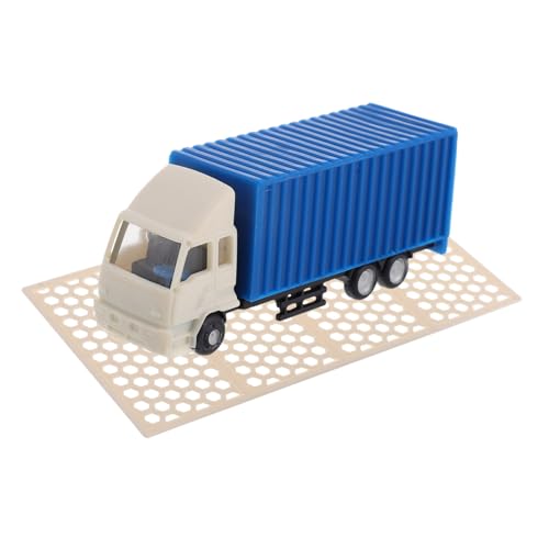 CIMAXIC 2St Farbiges LKW-Modell Tischdekoration aus Sand Universelles leichtes Taxi Farbige Lastwagen Modell Lastwagen Mini-Auto- Zubehör zum Parken von Autos Plastik von CIMAXIC