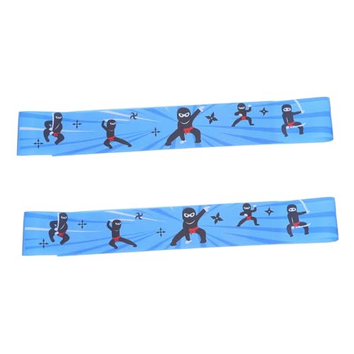 CIMAXIC 2St Schal Lebensmitteldekoration sportlicher Kopfschmuck Retro-Kopfschmuck Stirnbänder ninja stirnband Ninja Kopfbinde Kopfbedeckungen für Küche kochen Kostümparty Polyester CIMAXIC 2St Schal Lebensmitteldekoration sportlicher Kopfschmuck Retro-Kopfschmuck Stirnbänder ninja stirnband Ninja Kopfbinde Kopfbedeckungen für Küche kochen Kostümparty Polyester von CIMAXIC
