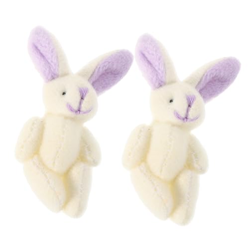 CIMAXIC 2St gemeinsames Kaninchen Puppenbasketball altes Puppenhaus Puppe Hase Gelenkkaninchen Plüschspielzeug Hasenspielzeug für Ostern Osterhasen-Partygeschenke kurzer Plüsch Lavender CIMAXIC 2St gemeinsames Kaninchen Puppenbasketball altes Puppenhaus Puppe Hase Gelenkkaninchen Plüschspielzeug Hasenspielzeug für Ostern Osterhasen-Partygeschenke kurzer Plüsch Lavender von CIMAXIC