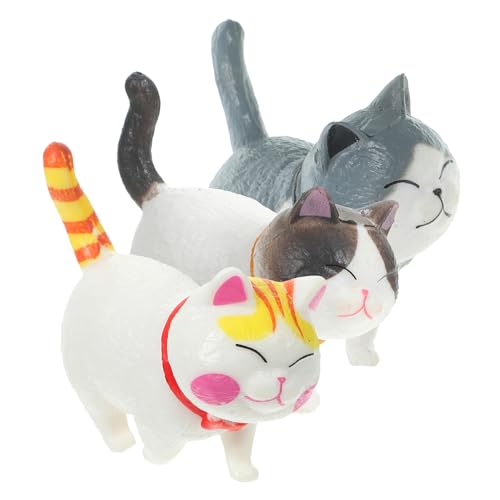 CIMAXIC 3 Stück Kugelglocke Katze party decoration party dekoration geburtstagsdekoration birthdaycake Mini-Tier-Herzstück Geburtstagskuchenspielzeug PVC-Kuchendekor Kuchenversorgung CIMAXIC 3 Stück Kugelglocke Katze party decoration party dekoration geburtstagsdekoration birthdaycake Mini-Tier-Herzstück Geburtstagskuchenspielzeug PVC-Kuchendekor Kuchenversorgung von CIMAXIC