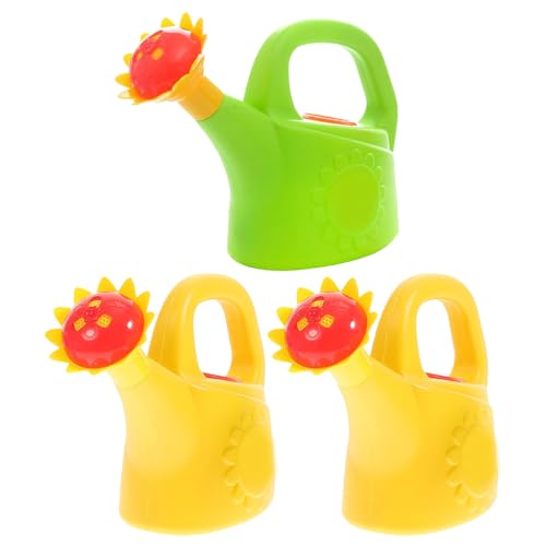 CIMAXIC 3-teiliges Spielzeug-Gießkannen-Set: Kinder-Gießkanne aus Kunststoff – Cartoon-Wassersprüher, Sprinklertopf, Badewannenspielzeug für den Garten im Freien und das Bad im Innenbereich CIMAXIC 3-teiliges Spielzeug-Gießkannen-Set: Kinder-Gießkanne aus Kunststoff – Cartoon-Wassersprüher, Sprinklertopf, Badewannenspielzeug für den Garten im Freien und das Bad im Innenbereich von CIMAXIC