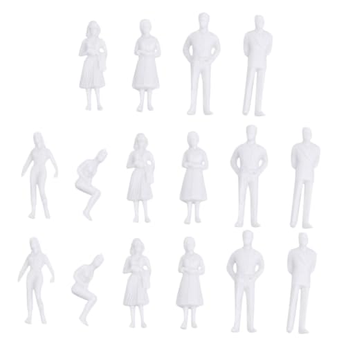 CIMAXIC 30Pcs Sand Tisch weißer Bösewicht Miniaturfiguren Menschenmodell im Maßstab 1:50 Minifigur bastelkasten bastelbedarf weiße Menschenfiguren Menschen modellieren Landschaft Plastik CIMAXIC 30Pcs Sand Tisch weißer Bösewicht Miniaturfiguren Menschenmodell im Maßstab 1:50 Minifigur bastelkasten bastelbedarf weiße Menschenfiguren Menschen modellieren Landschaft Plastik von CIMAXIC