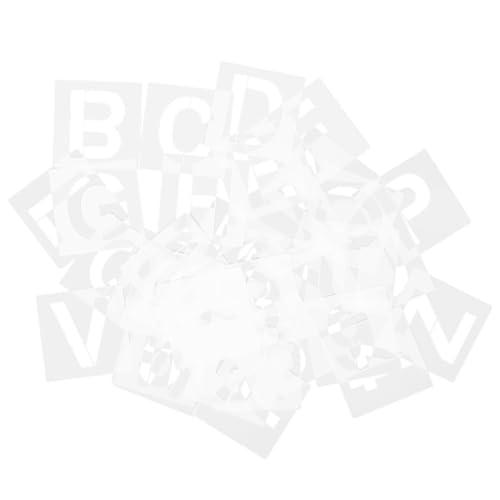 36-teiliges Schablonen-Set mit Gemischten Buchstaben und Zahlen Wiederverwendbare Malschablonen Zum Basteln 36-teiliges Schablonen-Set mit Gemischten Buchstaben und Zahlen Wiederverwendbare Malschablonen Zum Basteln von CIMAXIC
