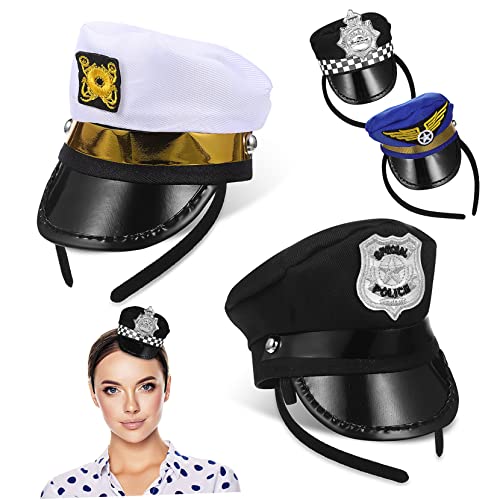 CIMAXIC Stirnbänder Für Yachtkapitänsmützen 4 Stück Nautische Haarreifen Für Rollenspiele CIMAXIC Stirnbänder Für Yachtkapitänsmützen 4 Stück Nautische Haarreifen Für Rollenspiele von CIMAXIC