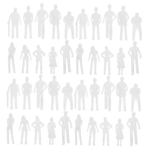 CIMAXIC 50Pcs Sand Tisch weißer Bösewicht Besatzung Sandkasten gefälscht Modelle bastelkasten Bastelset sandtisch Sandblech Miniaturfigur Menschen maßstabsgetreues Modell Plastik CIMAXIC 50Pcs Sand Tisch weißer Bösewicht Besatzung Sandkasten gefälscht Modelle bastelkasten Bastelset sandtisch Sandblech Miniaturfigur Menschen maßstabsgetreues Modell Plastik von CIMAXIC