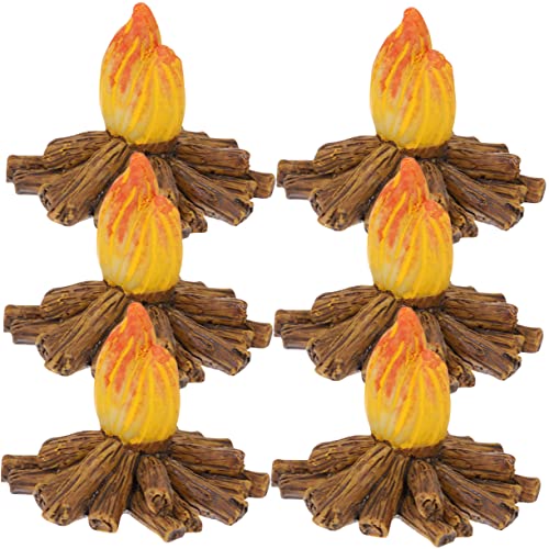 CIMAXIC 6 Stück Feuerstelle Aus Kunstharz Miniatur Lagerfeuer Desktop Besen Dekoration Kerzenständer Ideen Blumenvasen Schwanenhals Solar Riser Kaninchen Tunnel Schlafbesen CIMAXIC 6 Stück Feuerstelle Aus Kunstharz Miniatur Lagerfeuer Desktop Besen Dekoration Kerzenständer Ideen Blumenvasen Schwanenhals Solar Riser Kaninchen Tunnel Schlafbesen von CIMAXIC