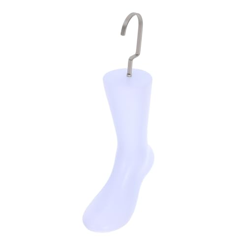 CIMAXIC Ausstellungsständer Für Fußformsocken Fuß Aus Kunststoff Schmuck-Display-modellständer Schaufensterpuppenfüße Für Socken Mannequin-füße Beindisplay Für Schmuck Weiß Bauch von CIMAXIC
