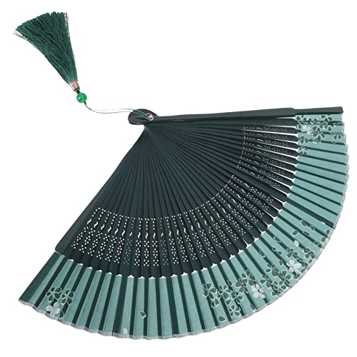 CIMAXIC Faltfächer Vintage Handfächer für Damen Robuster Handgefertigter Fächer im Chinesischen Stil für Tanz Hochzeiten Partys und Sommerreisen mit Elegantem Blütenmuster und Einfacher CIMAXIC Faltfächer Vintage Handfächer für Damen Robuster Handgefertigter Fächer im Chinesischen Stil für Tanz Hochzeiten Partys und Sommerreisen mit Elegantem Blütenmuster und Einfacher von CIMAXIC