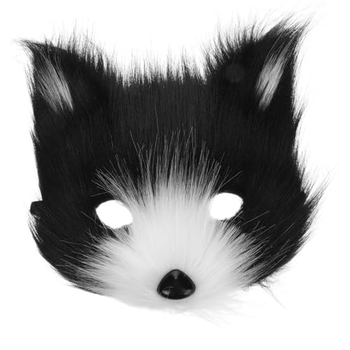CIMAXIC Flauschige Fuchsmaske Für Cosplay Halbe Tiermaske Aus Plüsch Karnevals Und Halloween Requisite Süße Katzenmaske Für Kostümpartys Perfekte Geschenkidee Für Tierliebhaber CIMAXIC Flauschige Fuchsmaske Für Cosplay Halbe Tiermaske Aus Plüsch Karnevals Und Halloween Requisite Süße Katzenmaske Für Kostümpartys Perfekte Geschenkidee Für Tierliebhaber von CIMAXIC