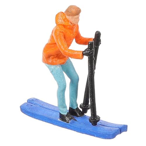 CIMAXIC Gefälschtes Menschliches Modell Mini-figurenmodell Für Skifahrer Skifahren Menschen Winzige Skifahrer Mini-skifahrerfigur Landschaft Skifahren Menschen Modell Harz CIMAXIC Gefälschtes Menschliches Modell Mini-figurenmodell Für Skifahrer Skifahren Menschen Winzige Skifahrer Mini-skifahrerfigur Landschaft Skifahren Menschen Modell Harz von CIMAXIC