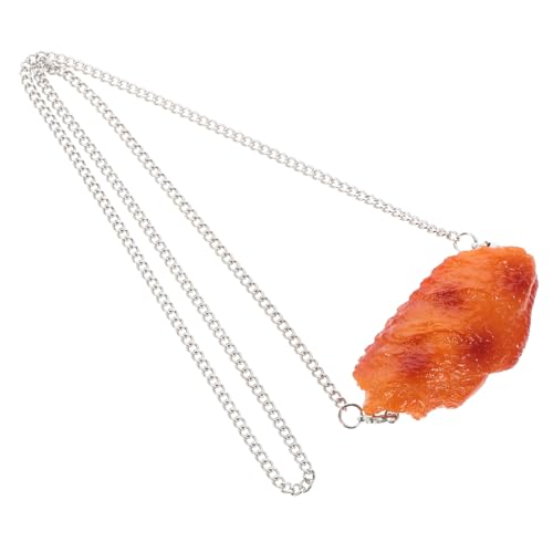 CIMAXIC Hühnerflügel-halskette Hühnerschaukel Simulation Kostüm Gebratenes Huhn Brathähnchen-dekoration Lebensmittelverzierung Partygeschenk Hip-hop-halskette Lebensmitteldekoration Pvc CIMAXIC Hühnerflügel-halskette Hühnerschaukel Simulation Kostüm Gebratenes Huhn Brathähnchen-dekoration Lebensmittelverzierung Partygeschenk Hip-hop-halskette Lebensmitteldekoration Pvc von CIMAXIC