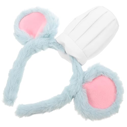 CIMAXIC Kostüm Stirnband Mit Kochmütze Für Erwachsene Lustiges Tier Stirnband Für Halloween Partys Cosplay Accessoire Und Fotobox Requisiten Einzigartige Karnevals Dekoration von CIMAXIC