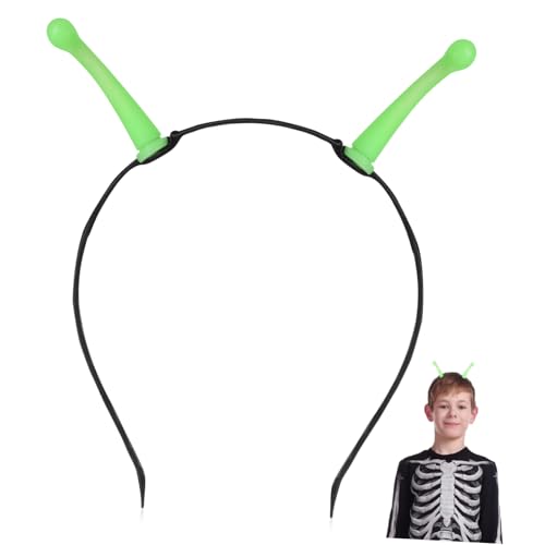 CIMAXIC Alien-Stirnband Halloween-Stirnband Halloween-Stirnband für Damen im Dunkeln leuchtende Funktion für Partys und Veranstaltungen von CIMAXIC