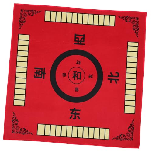 CIMAXIC Mahjong-tischmatte Mahjong-tischdecke Anti-rutsch-spielmatte Tischdecke Für Mahjong-Tisch-filzbezug Kachelspielplattform Gaming-tischabdeckung Fliese Quadrat Spieltisch Stoff von CIMAXIC