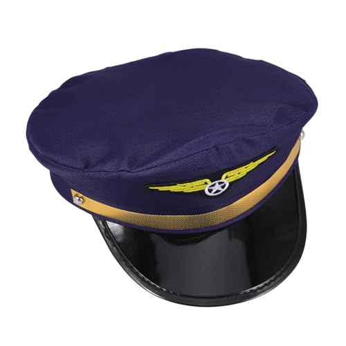 CIMAXIC Maskerade Hut Erwachsene Airline Cap Für Halloween Kostüme Und von CIMAXIC