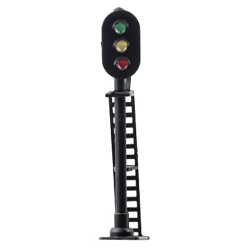 CIMAXIC Modellbahn Lichter Ampelmodelle Signal Zugmodell Eisenbahnspielzeug Bahngleis Geländer Licht Trainieren Modelleisenbahn Zug Zubehör Spielzeugeisenbahn Mini-ampeln Zug-ampeln Metall CIMAXIC Modellbahn Lichter Ampelmodelle Signal Zugmodell Eisenbahnspielzeug Bahngleis Geländer Licht Trainieren Modelleisenbahn Zug Zubehör Spielzeugeisenbahn Mini-ampeln Zug-ampeln Metall von CIMAXIC