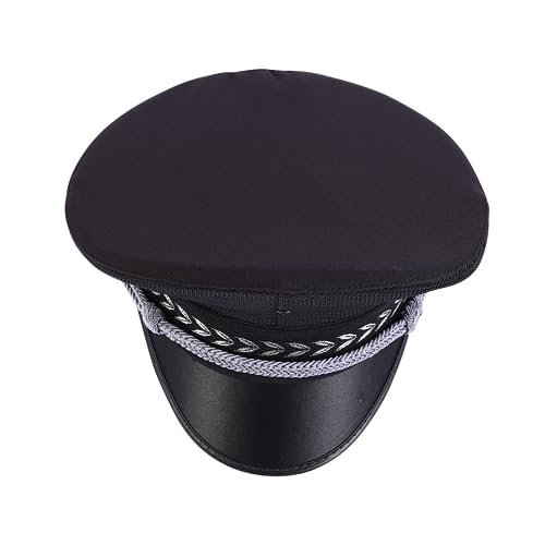 CIMAXIC Polizei Offizier Kostüm Marine-admiral-hut Sailor Marine Spielzeug Offizier Hut Spielzeug Erwachsene Für Frauen Flache Matrosenmütze Kappe Offiziersmütze Mode Baumwolle Polyester CIMAXIC Polizei Offizier Kostüm Marine-admiral-hut Sailor Marine Spielzeug Offizier Hut Spielzeug Erwachsene Für Frauen Flache Matrosenmütze Kappe Offiziersmütze Mode Baumwolle Polyester von CIMAXIC